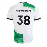 Fotbalové Dres Liverpool Ryan Gravenberch #38 Venkovní 2023-24 Krátký Rukáv